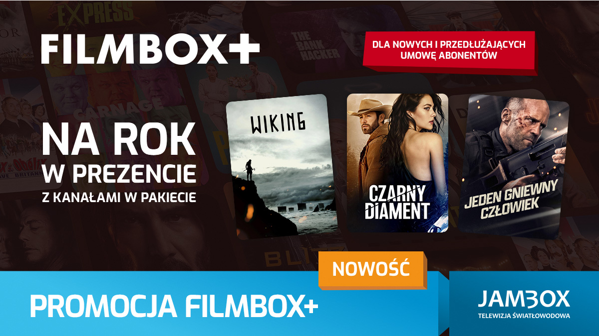 FILMBOX+ za 14,99 zł