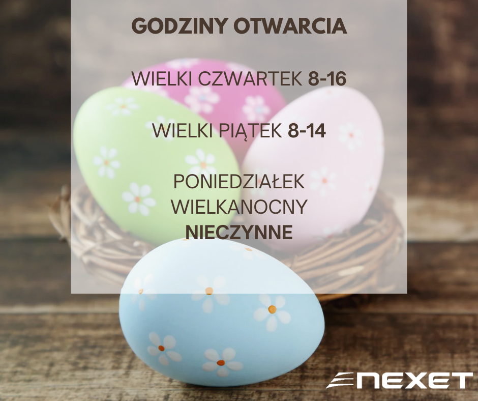 Godziny otwarcia - Święta Wielkanocne 2025